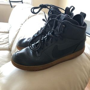 mens nike high tops size 10.5 used dunk style af